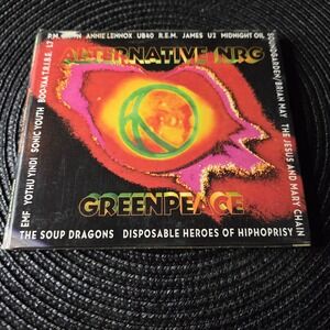 Alternative NRG Greenpeace CD Compilation 1994 REM U2 Soundgarden Sonic Youth 90
